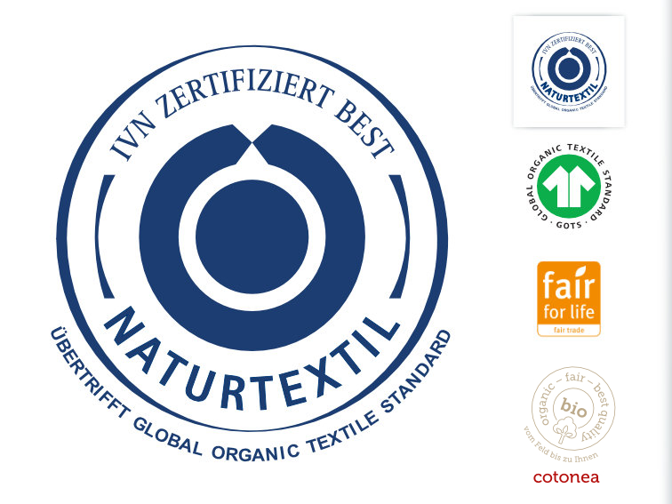 Die Cotonea Textil-Labels in der Übersicht