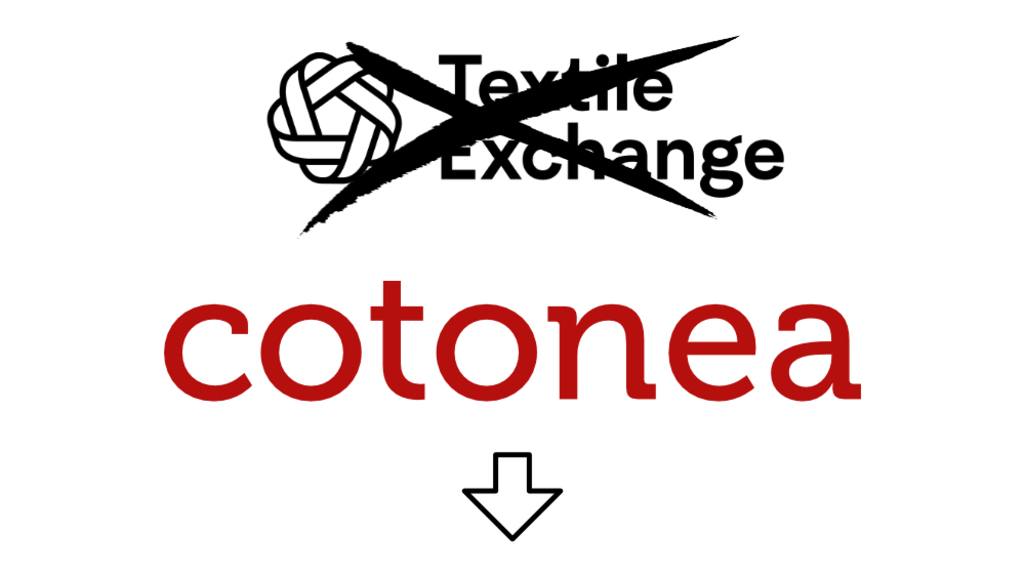 Cotonea Austritt aus Textile Exchange